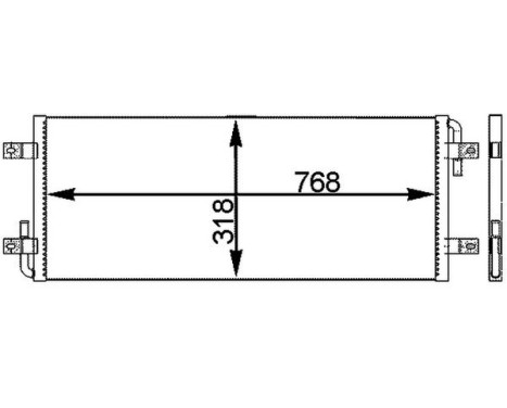 Low Temperature Cooler, intercooler BEHR *** PREMIUM LINE ***, Image 2