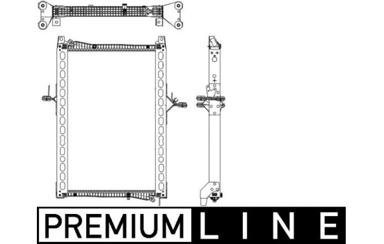 Low Temperature Cooler, intercooler BEHR *** PREMIUM LINE ***