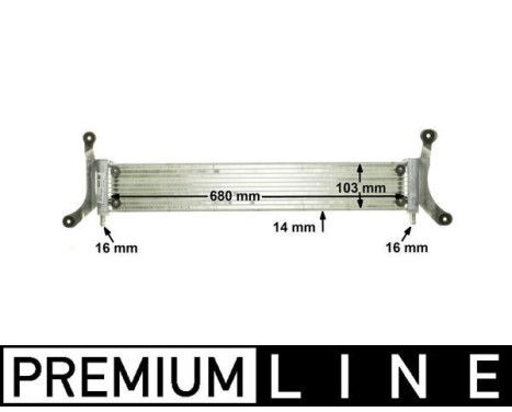 Low Temperature Cooler, intercooler PREMIUM LINE