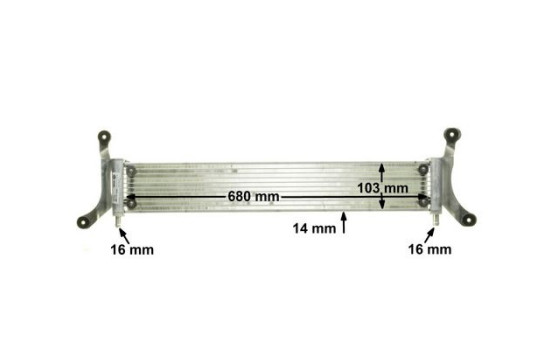 Low Temperature Cooler, intercooler PREMIUM LINE, Image 11