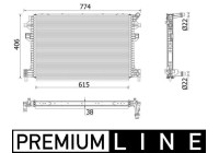 Low temperature cooler, intercooler