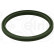 Sealing ring, charge air hose