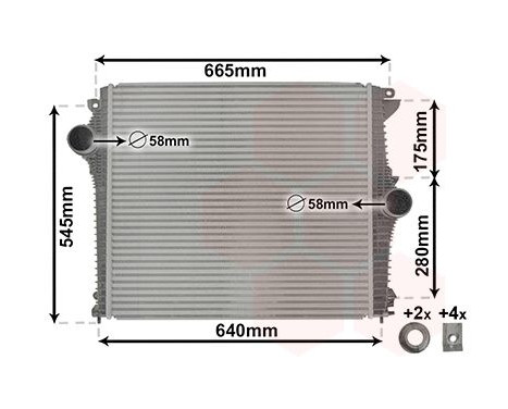 turbo cooler 01014701 International Radiators