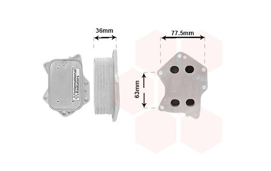 OIL COOLER 30013712 International Radiators