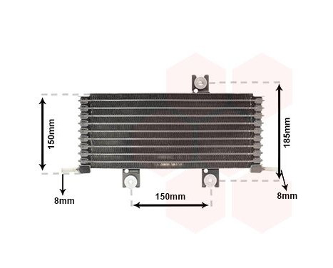 Oil Cooler, automatic transmission 13013711 International Radiators