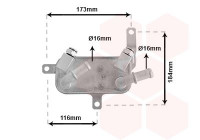 Oil Cooler, automatic transmission 37003698 International Radiators