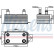 Oil Cooler, automatic transmission 91162 Nissens
