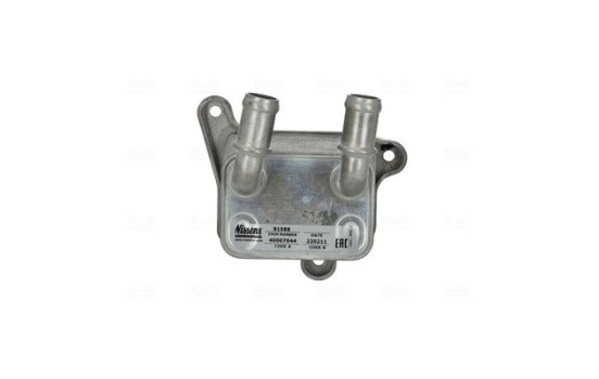 Oil cooler, automatic transmission 91588 Nissens