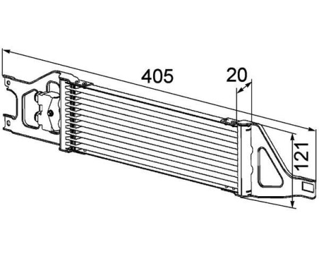 Oil Cooler, automatic transmission BEHR *** PREMIUM LINE ***