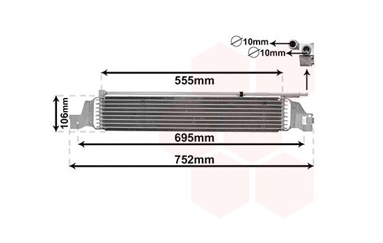 Oil Cooler, automatic transmission *** IR PLUS ***, Image 2