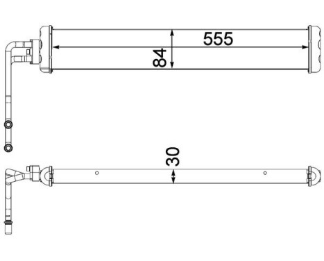 Oil cooler, automatic transmission, Image 2
