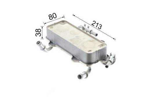 Oil cooler, automatic transmission, Image 12