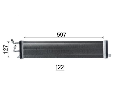 Oil cooler, automatic transmission, Image 11