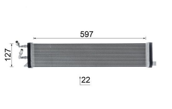 Oil cooler, automatic transmission, Image 11
