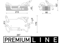 Oil cooler, automatic transmission