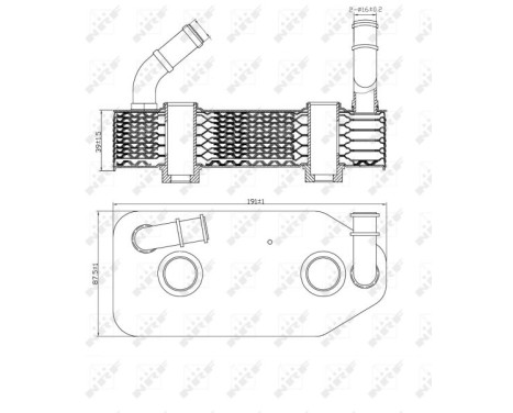 Oil Cooler, automatic transmission, Image 3
