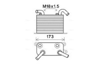 Oil Cooler, automatic transmission
