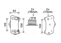 Oil Cooler, automatic transmission