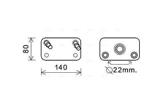 Oil Cooler, automatic transmission