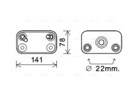 Oil Cooler, automatic transmission