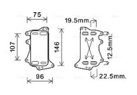 Oil Cooler, automatic transmission