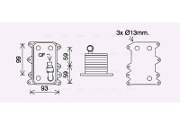 Oil Cooler, automatic transmission