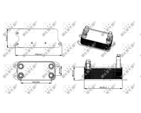 Oil Cooler, automatic transmission, Image 5