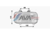 Oil Cooler, automatic transmission