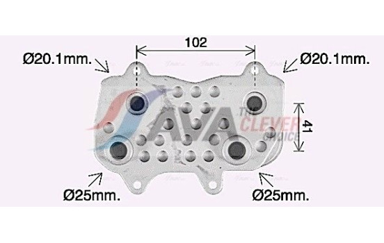 Oil Cooler, automatic transmission, Image 3