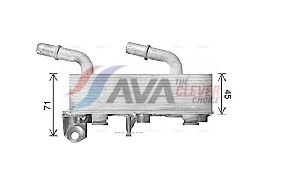 Oil Cooler, automatic transmission, Image 2