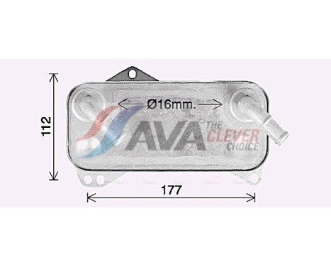 Oil Cooler, automatic transmission, Image 3