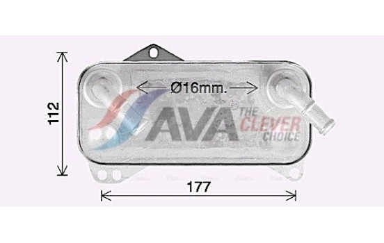 Oil Cooler, automatic transmission, Image 3