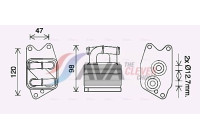 Oil Cooler, automatic transmission