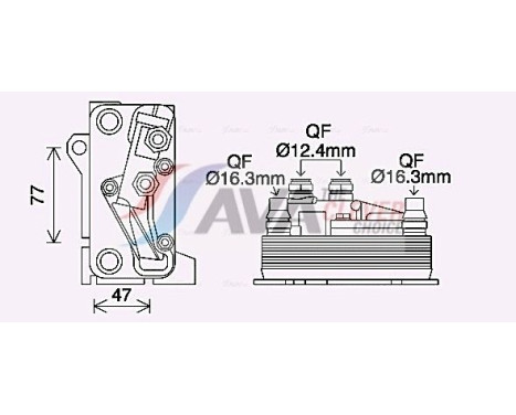 Oil Cooler, automatic transmission