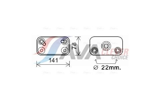 Oil Cooler, automatic transmission