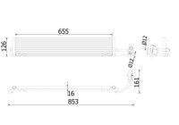 Oil cooler, automatic transmission