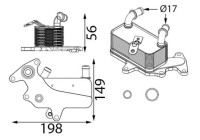Oil cooler, automatic transmission