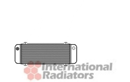 Oil Cooler, engine oil 03003033 Van Wezel, Image 2