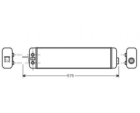 Oil Cooler, engine oil 06003178 International Radiators