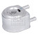 Oil Cooler, engine oil 100500 FEBI, Thumbnail 3