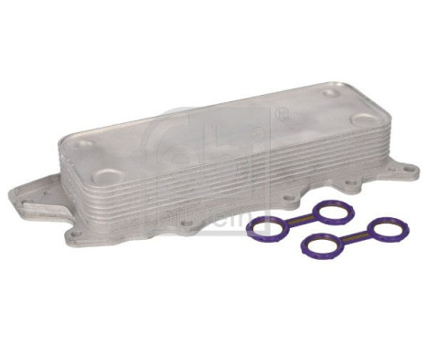 Oil Cooler, engine oil 102371 FEBI, Image 2