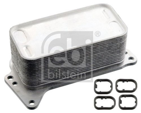 Oil Cooler, engine oil 105959 FEBI, Image 2