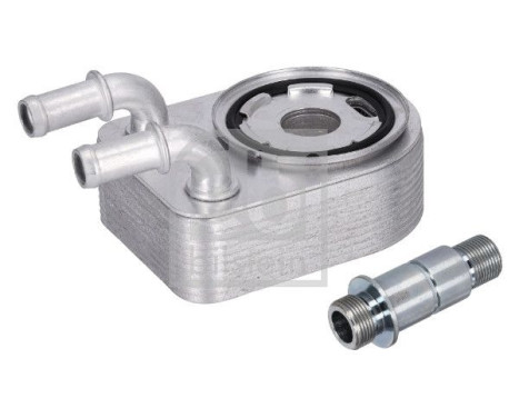 Oil Cooler, engine oil 106877 FEBI, Image 2