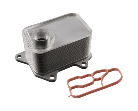 Oil Cooler, engine oil 106907 FEBI