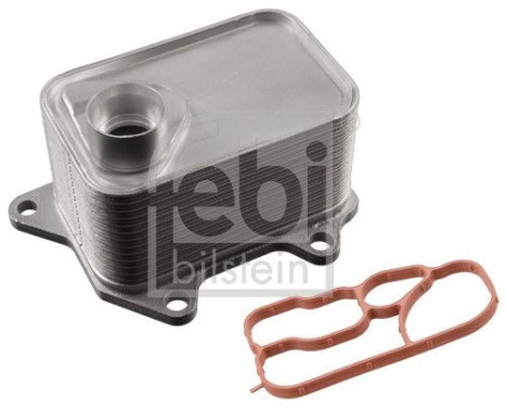 Oil Cooler, engine oil 106907 FEBI, Image 2