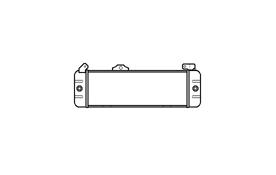 Oil Cooler, engine oil 17003002 Van Wezel