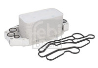Oil cooler, engine oil 185299 FEBI