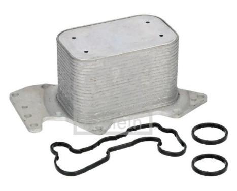 Oil cooler, engine oil 188382 FEBI