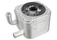 Oil cooler, engine oil 196034 FEBI