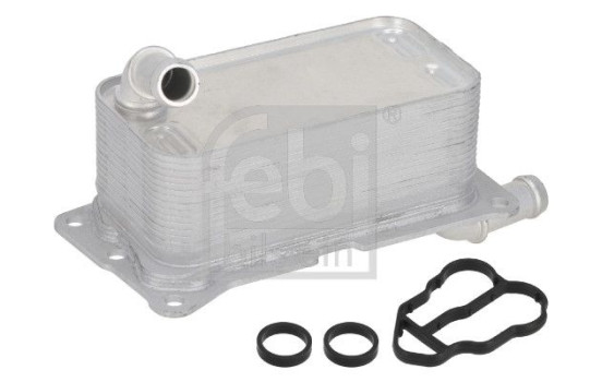 Oil cooler, engine oil 196049 FEBI